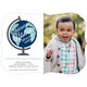 Blue Globe Photo Adoption Announcements Image 3 of 5